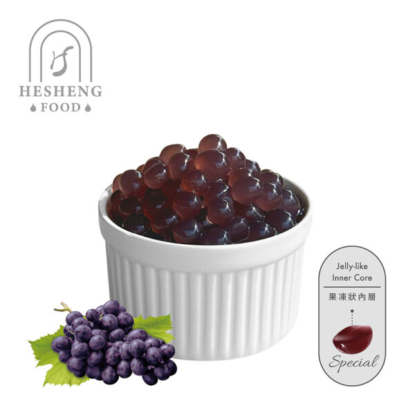 Grape Flavor Popping Jelly Balls 2