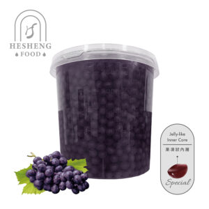 Grape Flavor Popping Jelly Balls
