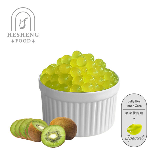 Kiwi Flavor Popping Jelly Balls 2
