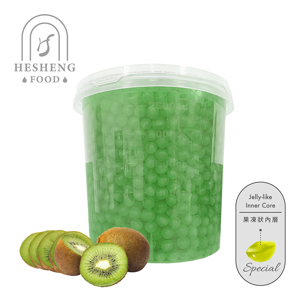 Kiwi Flavor Popping Jelly Balls