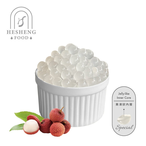 Lychee Flavor Popping Jelly Balls 2