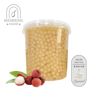 Lychee Flavor Popping Jelly Balls