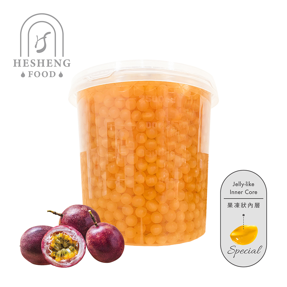Passion Fruit Flavor Popping Jelly Balls